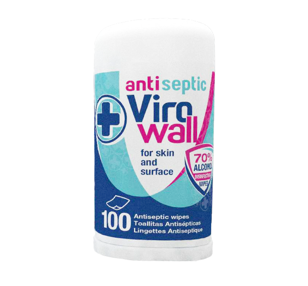 Antibacterial Sanitizer Wipes 100 Tub