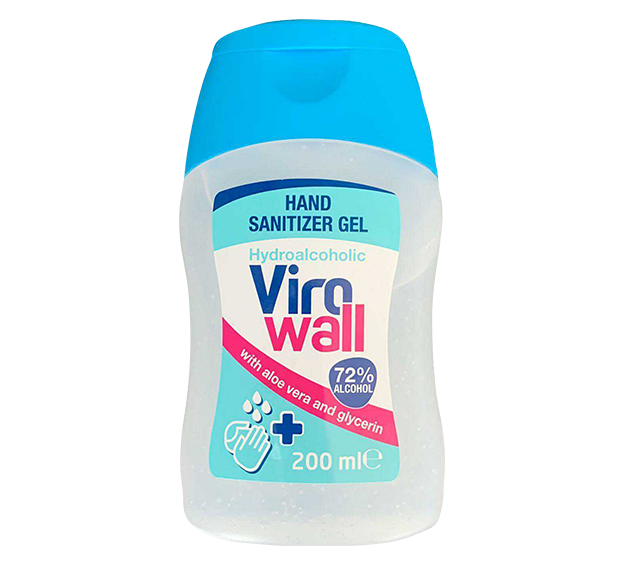 Antibacterial Hand Sanitizer Gel 200ml Squeezy Bottle