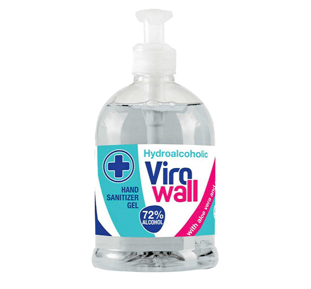 Antibacterial Hand Sanitizer Gel 500ml Pump Bottle